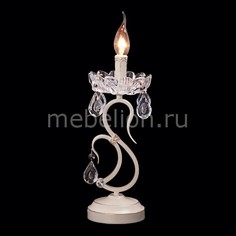 Настольная лампа декоративная 12205/1T белый Strotskis Eurosvet
