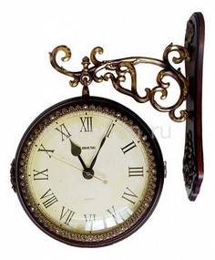 Настенные часы (39.5х50 см) Двусторонние 8075 Петроторг