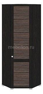 Шкаф платяной угловой Фиджи ШУ(08)_23R венге цаво/каналы дуба Мебель Трия