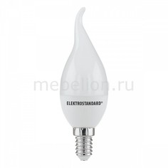 Лампы светодиодная Свеча на ветру СDW LED D 6W 4200K E14 Elektrostandard