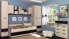 Гарнитур для детской Рико №1 дуб тортона Silva