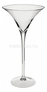 Ваза настольная (16х50 см) Martini 317038 ОГОГО Обстановочка