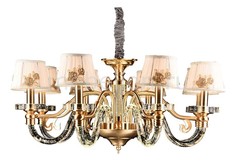 Подвесная люстра 404 404/8-LEDOldbronze Id Lamp