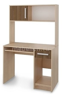 Стол компьютерный Мика СТЛ.121.02 дуб кремона/ясень кассино Столлайн