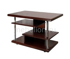 Стол журнальный Комфорт-3 средне-коричневый Мебелик