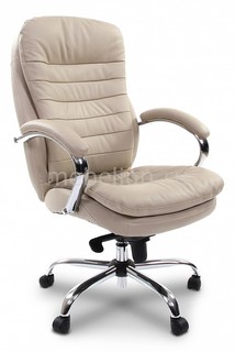 Кресло для руководителя Chairman 795 белый/хром, черный