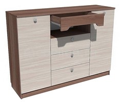 Тумба комбинированная Рива НМ 013.71-04 Silva