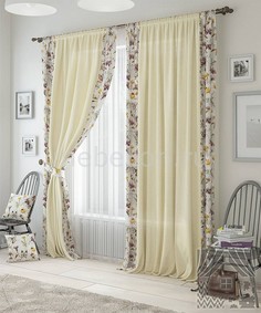 Портьера (200х260 см) 2шт. Антум ТОМДОМ