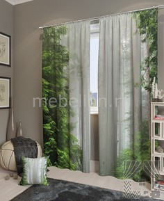 Портьера (150х260 см) 2шт. Магический лес ТОМДОМ