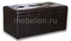 Банкетка-сундук Лонг коричневая Dreambag