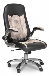Кресло для руководителя Chairman 439 бежевый, черный/серый, черный