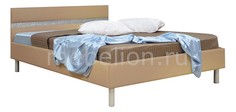 Кровать полутораспальная Плаза 1400 Олимп мебель