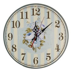 Настенные часы (40 см) Пионы C40-16 Акита