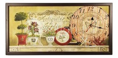 Настенные часы (60х30 см) AKI 3060-4 Акита