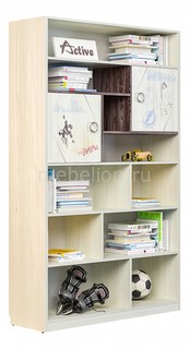 Стеллаж комбинированный Актив-1 Сканд Мебель