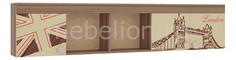 Полка комбинированная Челси MDC-04 Mebelson