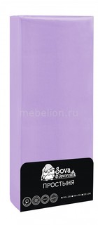 Простыня (195х220 см) Premium Сова и Жаворонок