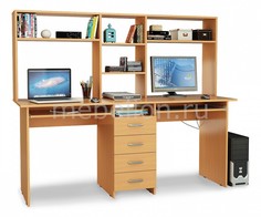 Стол компьютерный Тандем-2П МФ Мастер