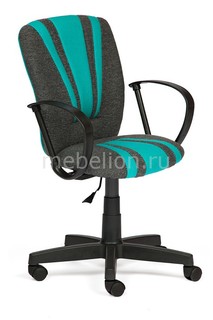 Кресло компьютерное Spectrum серый/бирюзовый Tetchair