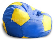 Кресло-мешок Мяч Сине-Желтый (Оксфорд) Dreambag