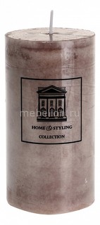 Свеча декоративная (13 cм) Marble 320517 ОГОГО Обстановочка