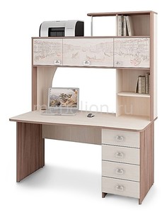 Стол компьютерный Орион 6.10 ясень шимо/дуб кобург Vitra