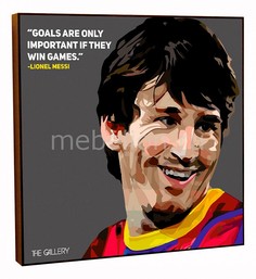 Панно (25х25 cм) Messi 316930 ОГОГО Обстановочка