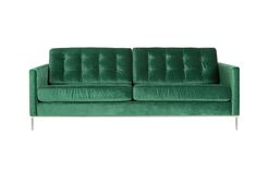 Диван kalle (sits) зеленый 218x82x91 см.