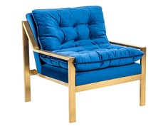 Кресло «дольче» (object desire) синий 78x81x76 см.