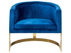 Кресло «дольче-вита» (object desire) синий 79x75x66 см.