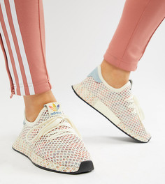 Кроссовки с сетчатым верхом adidas Originals Pride Deerupt - Мульти