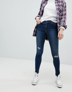 Рваные джинсы Pull&Bear - Синий Pull&;Bear