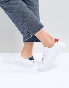 Классические кроссовки на шнуровке Tommy Hilfiger - Белый