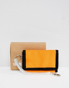 Оранжево-черный бумажник ASOS DESIGN vintage inspired - Фиолетовый
