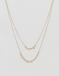 Ожерелье с подвесками-кисточками Nylon - Золотой