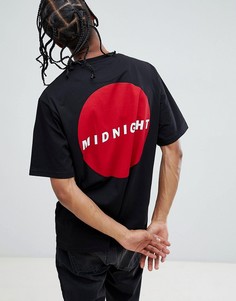 Футболка с логотипом Midnight Surf - Черный