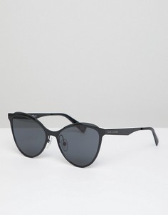 Черные солнцезащитные очки кошачий глаз в стиле 198-х Marc Jacobs - Черный