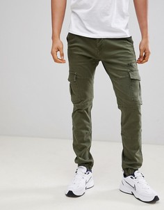 Зауженные брюки-карго с манжетами Voi Jeans - Белый