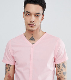 Рубашка скинни Noak - Розовый