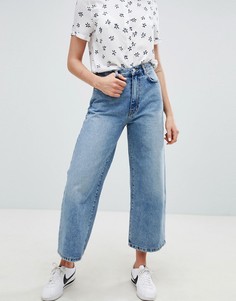 Широкие джинсы Pull&Bear - Синий Pull&;Bear