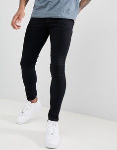 Черные джинсы суперскинни Pull&Bear - Черный Pull&;Bear