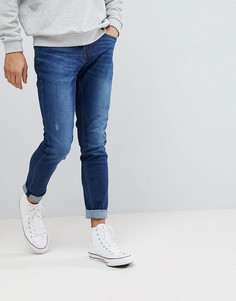 Узкие джинсы Pull&Bear - Зеленый Pull&;Bear