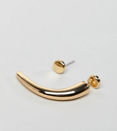Серебристые серьги DesignB эксклюзивно для ASOS - Серебряный