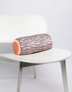 Подушка с дизайном в виде бревна Kikkerland - Мульти