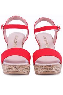 Wedge-heeled sandals EVA LOPEZ