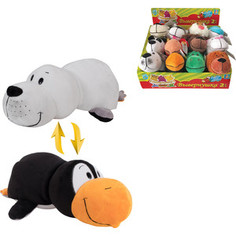 Мягкая игрушка 1Toy Вывернушка 20 см 2в1 Пингвин-Морской котик (Т10922)