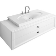 Тумба с раковиной Villeroy Boch La Belle 135 см (A58310DJ+6124G1R1)