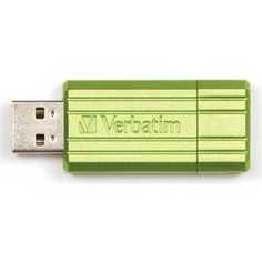Флеш-диск Verbatim 8GB PinStripe Зеленый (47396)