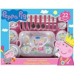 Набор посуды Росмэн Принцесса Пеппа 22 пр Peppa Pig (29700)