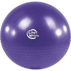 Мяч гимнастический Lite Weights BB010-30 (75см, с насосом, фиолетовый)